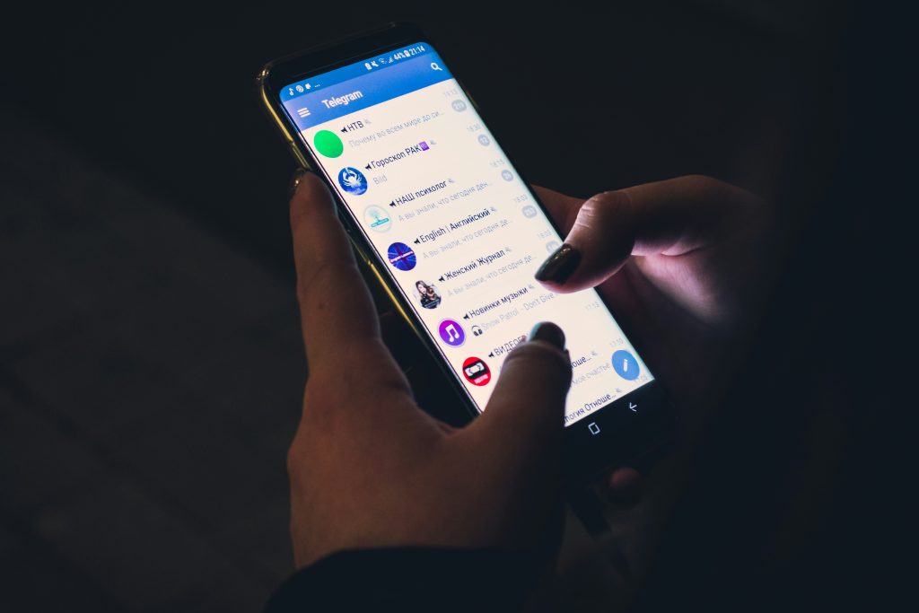 Smartphone e-concept